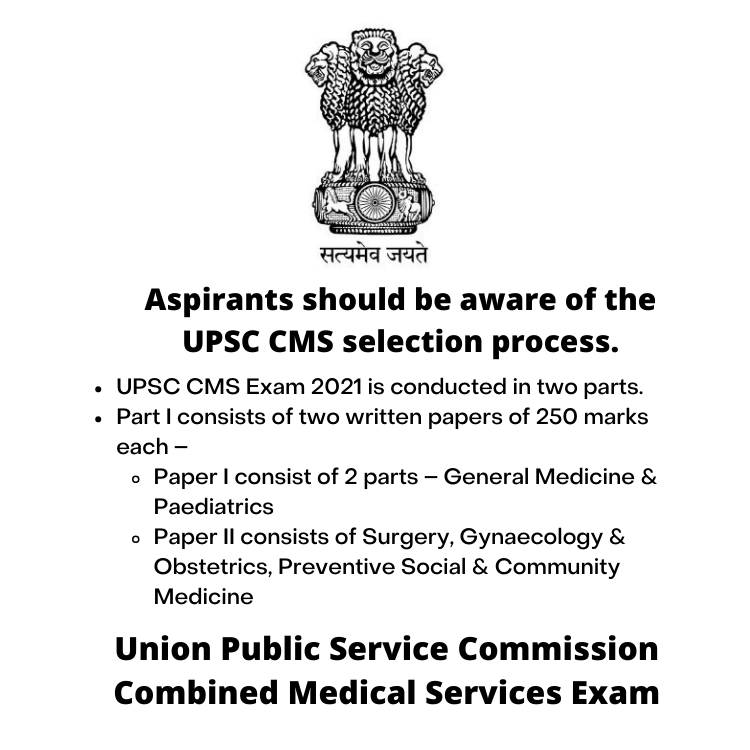 Union Public Service Commission Combined Medical Services Exam