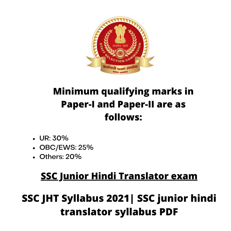 SSC Junior Hindi Translator exam