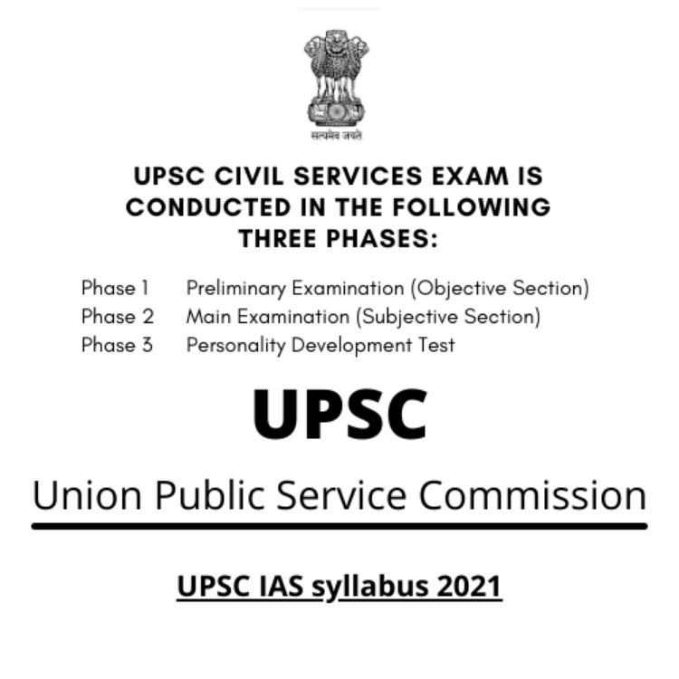 UPSC Syllabus 2021