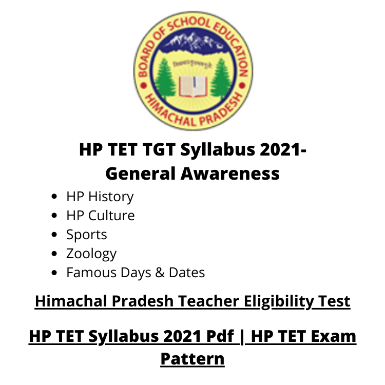 Himachal Pradesh Teacher Eligibility Test