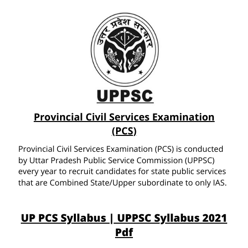 Provincial Civil Services Examination (PCS)