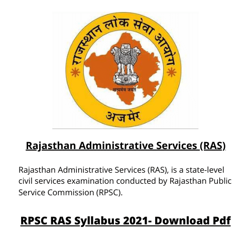 Rajasthan Administrative Services (RAS)
