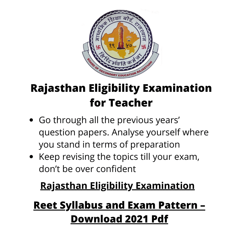 Rajasthan Eligibility Examination