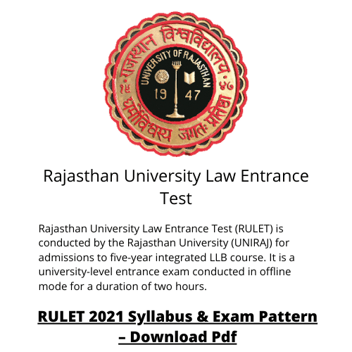 Rajasthan University Law Entrance Test
