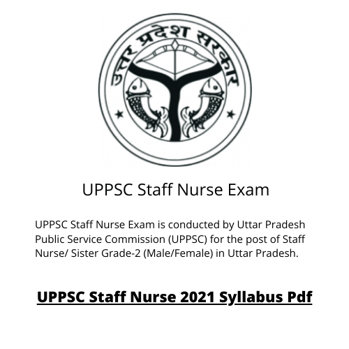 UPPSC Staff Nurse Exam