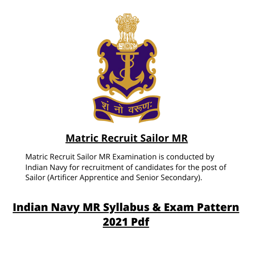 Matric Recruit Sailor MR