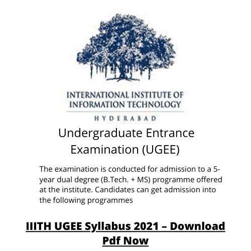 Undergraduate Entrance Examination (UGEE)